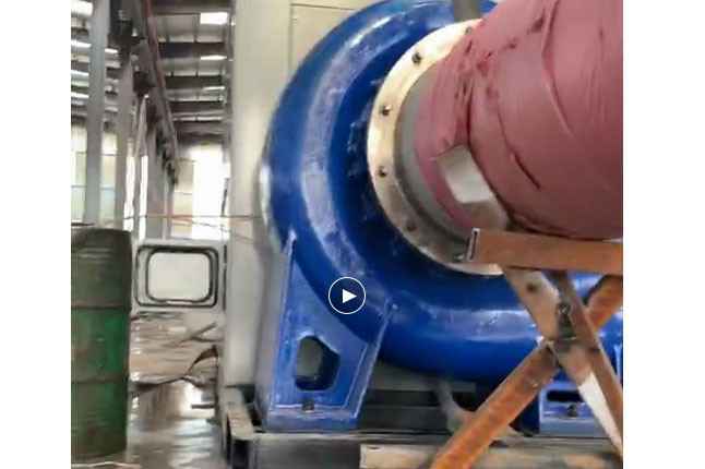 乐鱼网页版登录入口-乐鱼(中国)流量5100立方大型柴油机混流泵机组测试中